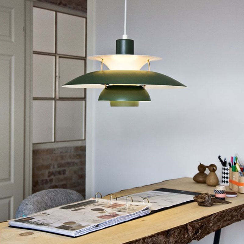 Morandi Modern Shade LED Hanging Lamp – Stylish & Sophisticated Lighting