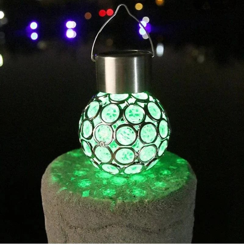 Solar Hanging Lanterns for Unique Garden Decor