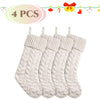 4/6PCS Knitted Christmas Stockings