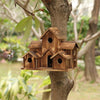 Charming Log Cabin Birdhouse for Your Garden