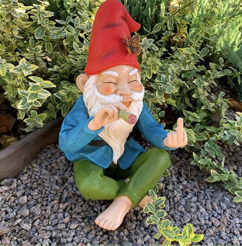 Charming Garden Gnome Statue for Indoor and Outdoor Decor