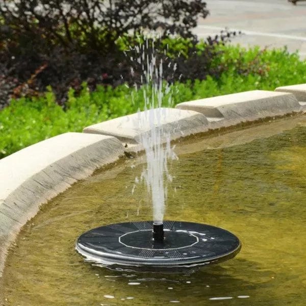 Solar-Powered Relaxation Fountain  - Perfect for Gardens