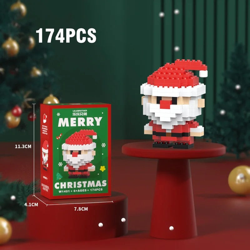 Christmas Micro Building Block Puzzle