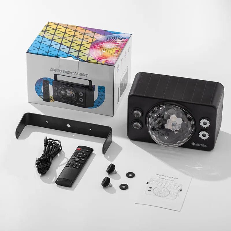 Voice-Controlled Disco Ball Laser Light with UV Strobe