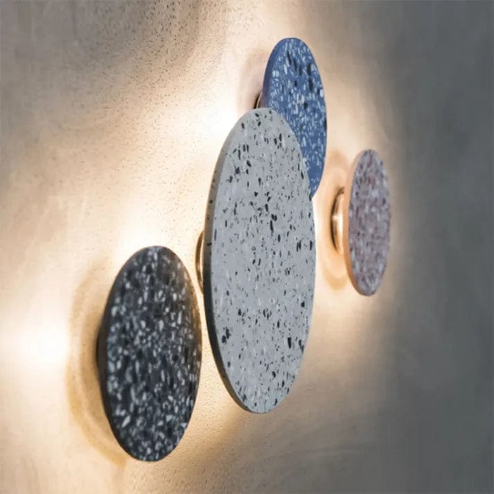 Nordic Terrazzo Wall Lamp – Modern LED Corridor & Stair Light