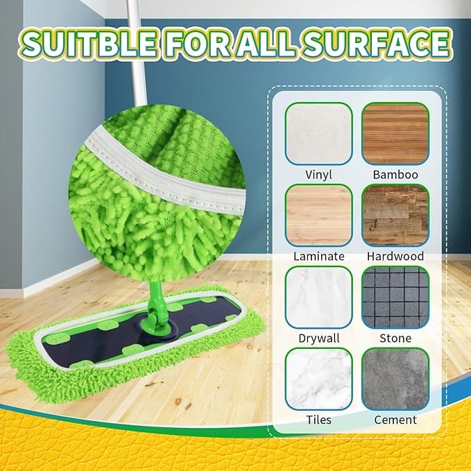 Reusable Microfiber Pads | For MiracleMop & Sweeper XL