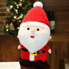 Cartoon Santa Claus Plush Pillow Doll – Stuffed Elk & Snowman Gift