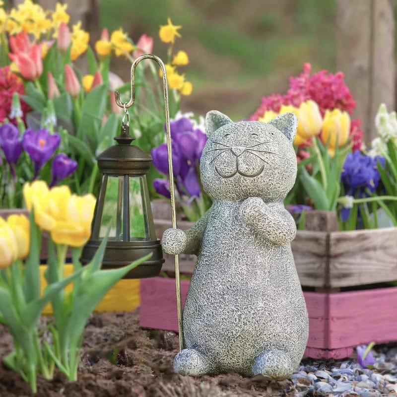 Solar-Powered Garden Light for a Playful Glow