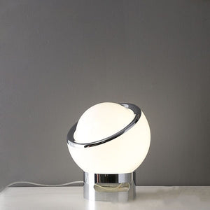 French Opal Bauhaus Table Lamp – Minimalist Design with Soft Lighting