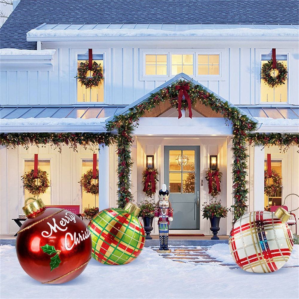 Giant PVC Christmas Outdoor Balloons – Festive Holiday Decor