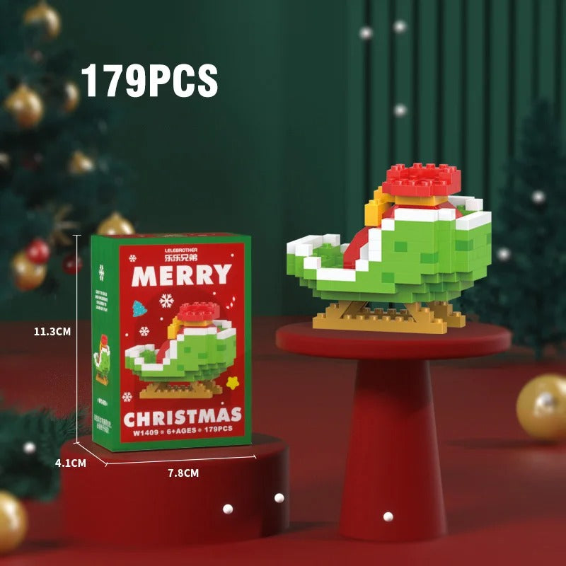 Christmas Micro Building Block Puzzle