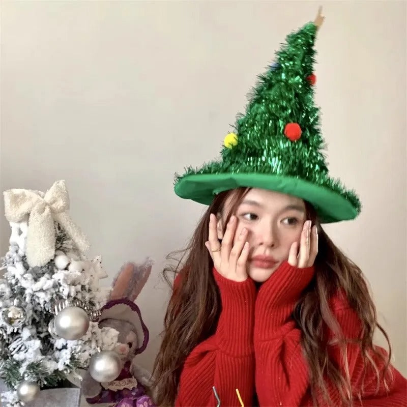 Christmas Tree Hat – Fun Xmas Party Costume Accessories