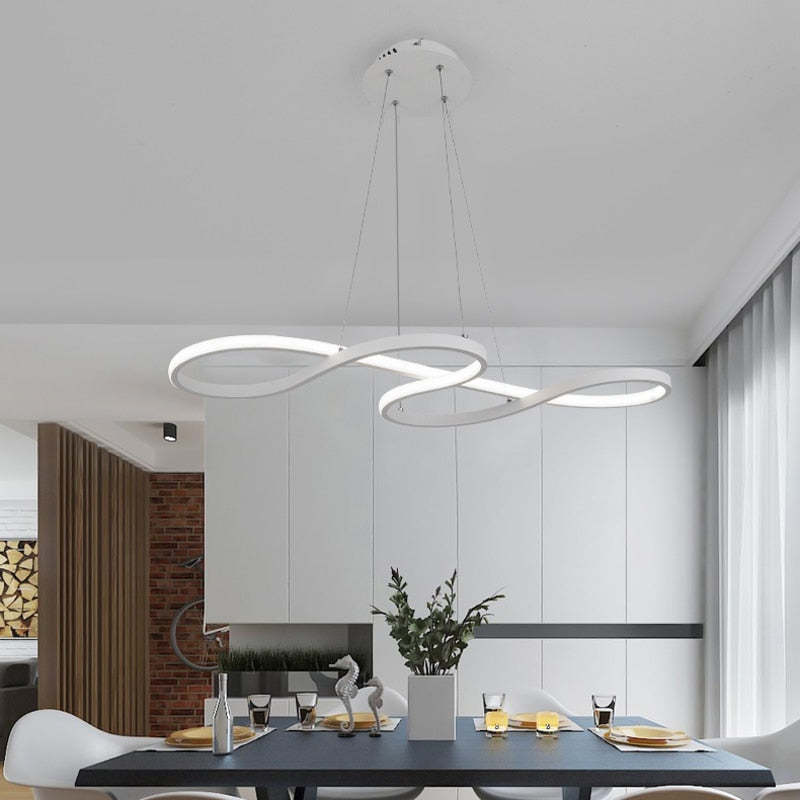 Musical Note Shaped Pendant Light - Elegant LED Design