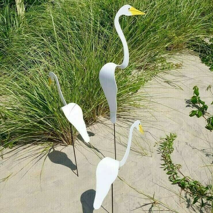 Charming Metal Garden Birds - WhirlWing Garden Art Sculpture