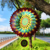 Stainless Steel Wind Spinner – Stunning 3D Effect Garden Decor