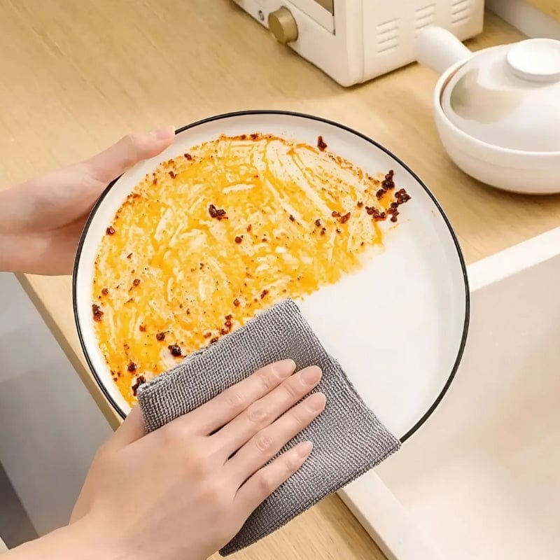 1+1 Free | Reusable Microfiber Kitchen Cloths – 20 Pack