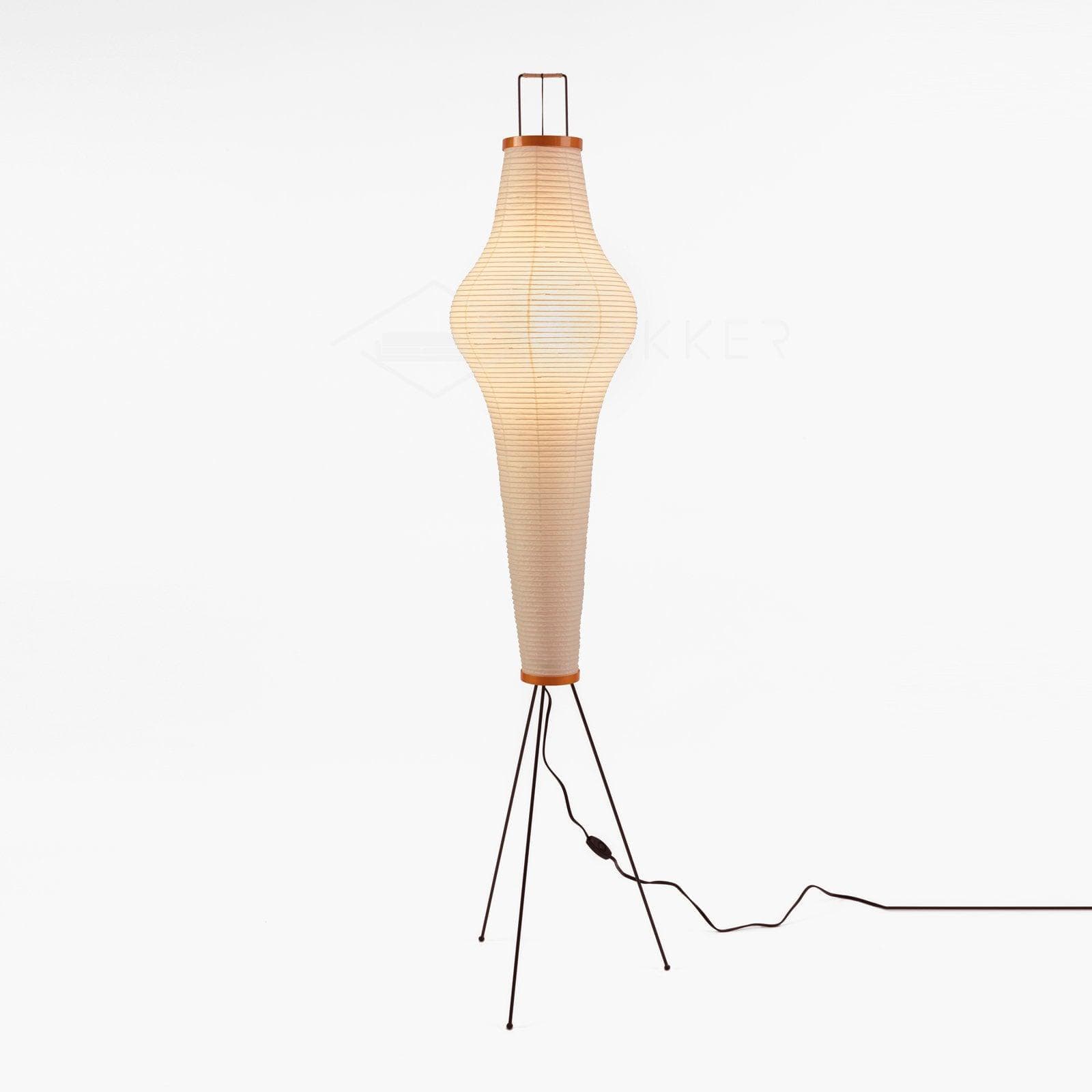 SereneGlow Rice Paper Floor Lamp – Minimalist Elegance