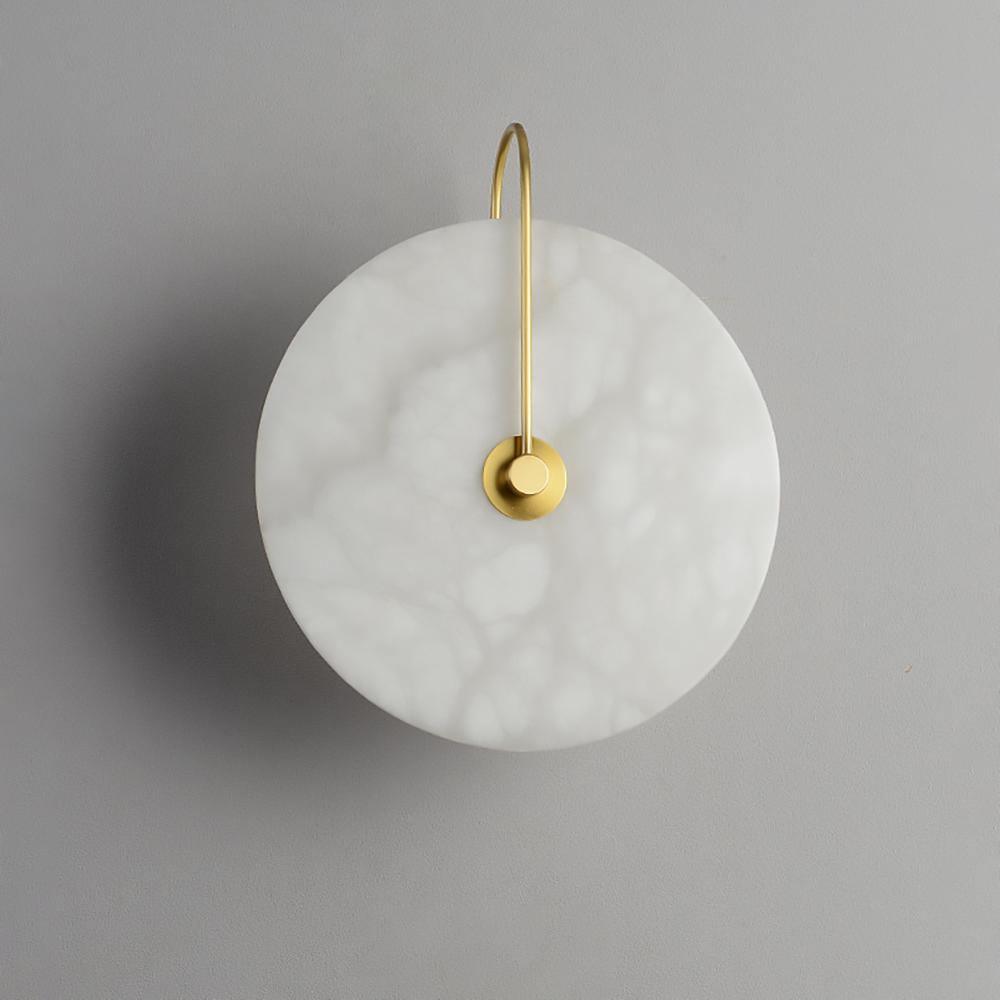 Alabaster LED Wall Lamp – Elegant Illumination for Any Space