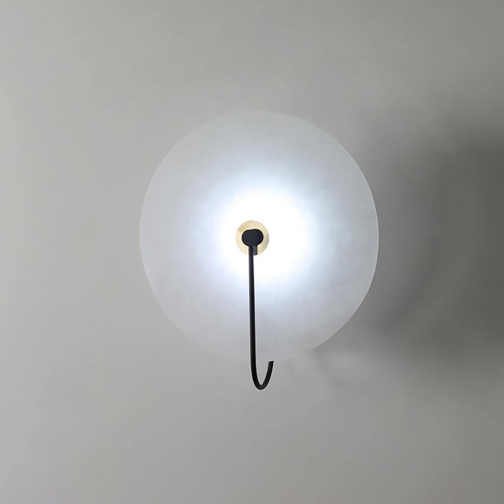 Alabaster LED Wall Lamp – Elegant Illumination for Any Space