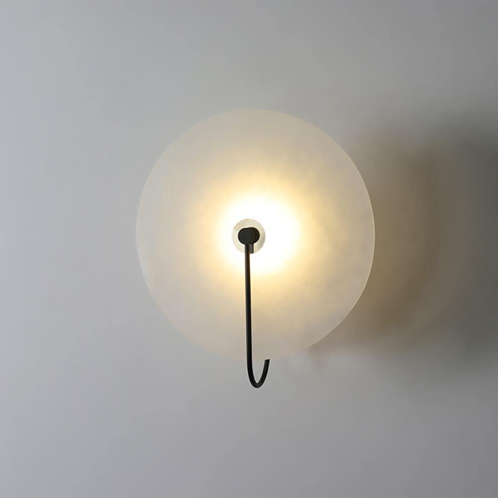 Alabaster LED Wall Lamp – Elegant Illumination for Any Space