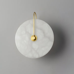 Alabaster LED Wall Lamp – Elegant Illumination for Any Space