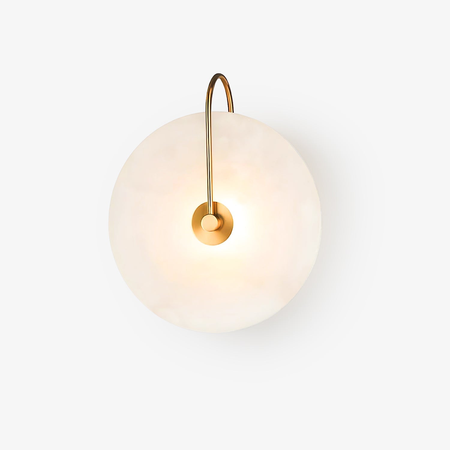 Alabaster LED Wall Lamp – Elegant Illumination for Any Space