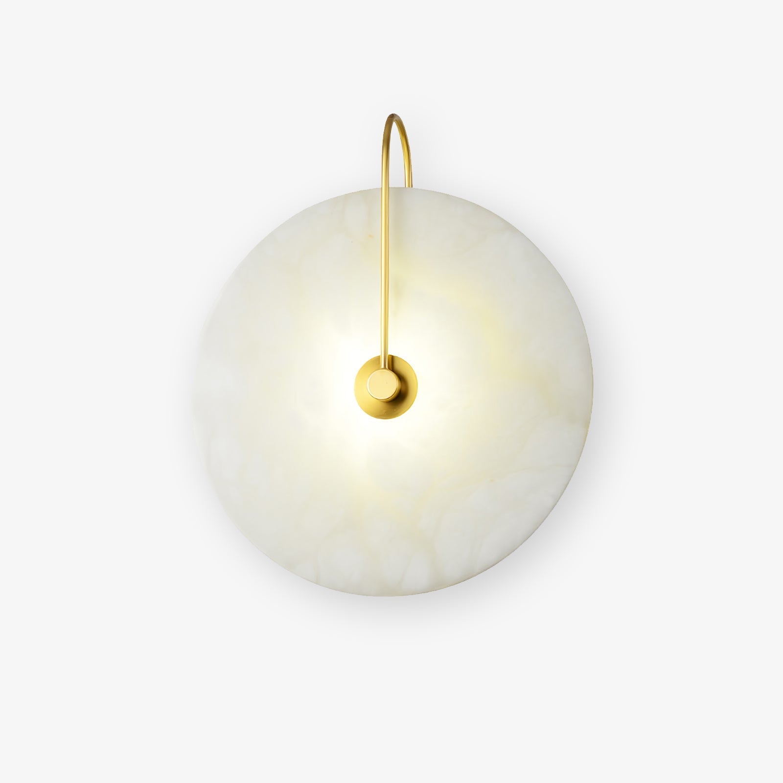 Alabaster LED Wall Lamp – Elegant Illumination for Any Space