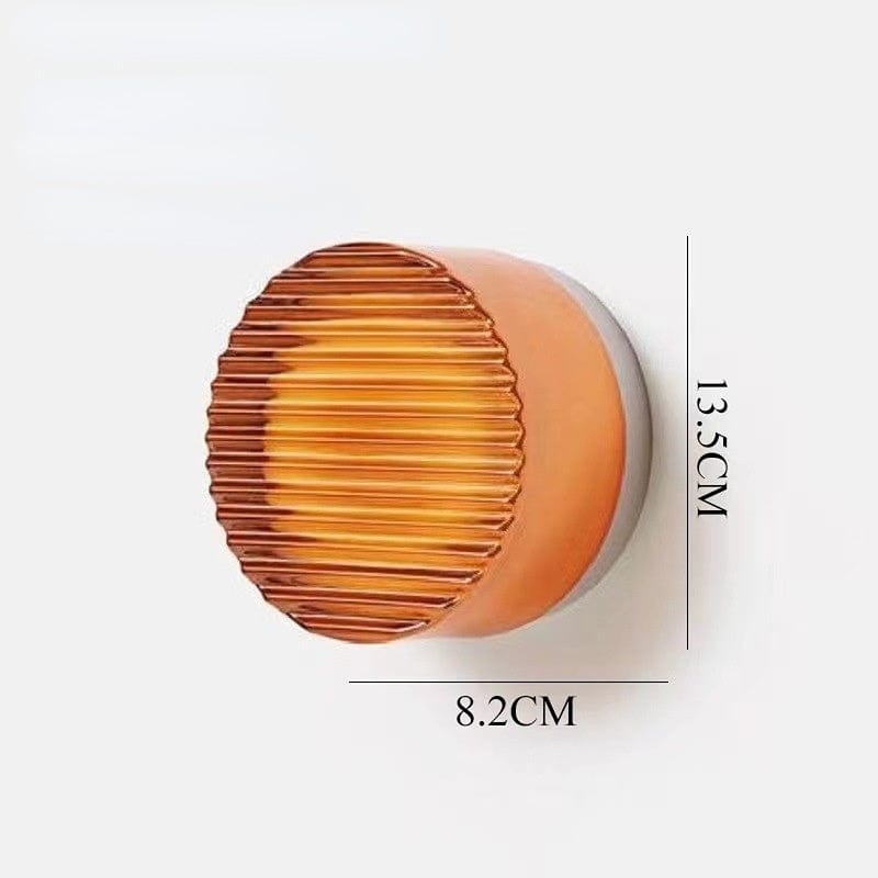 Modern Round LED Wall Light for Indoor and Outdoor Use