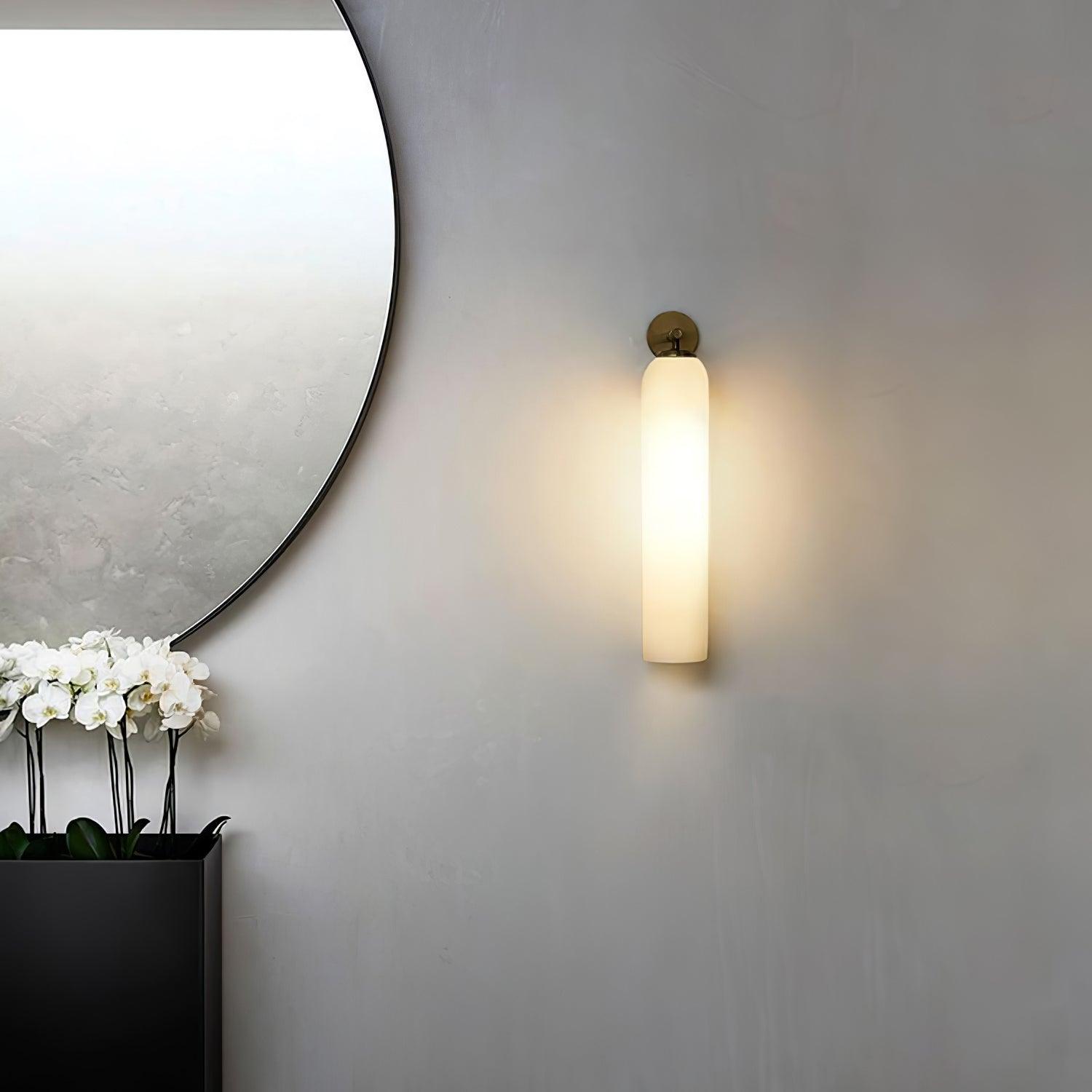 Art Glass Sconce – Elegant Wall Light with Modern LED Design