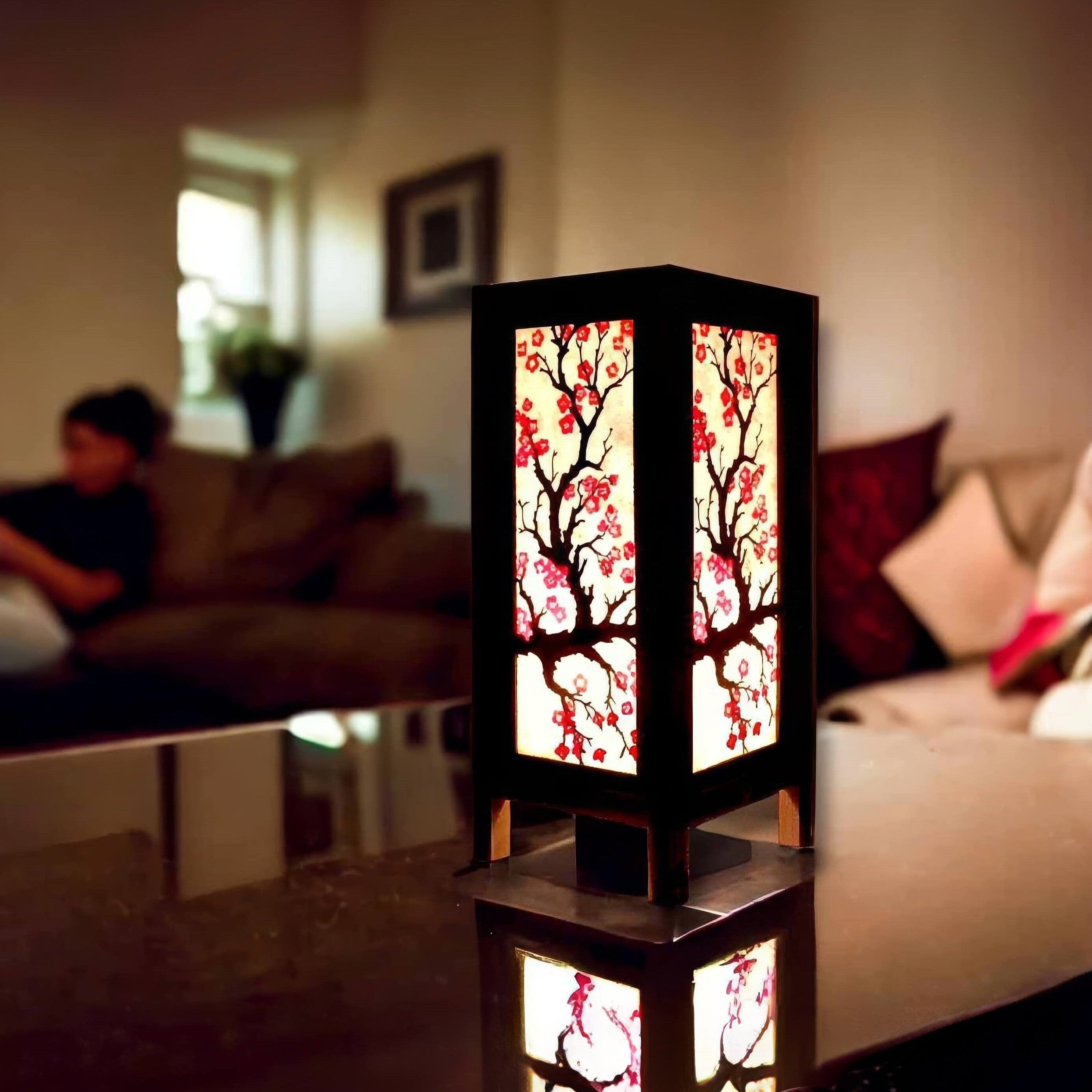 Bamboo Blossom Lantern – Cherry Blossom Design