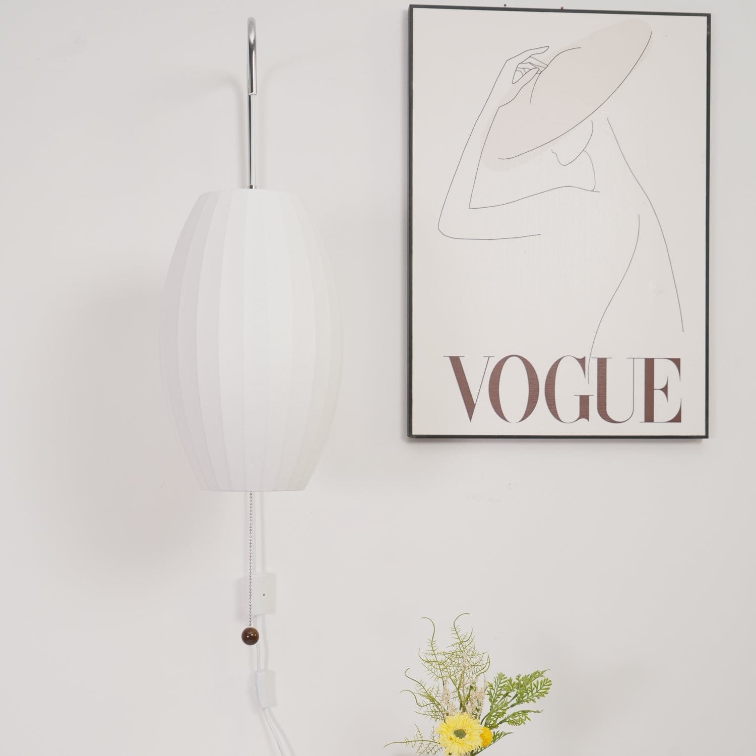 Nelson Wall Sconce – Mid-Century Modern LED Light Fixture