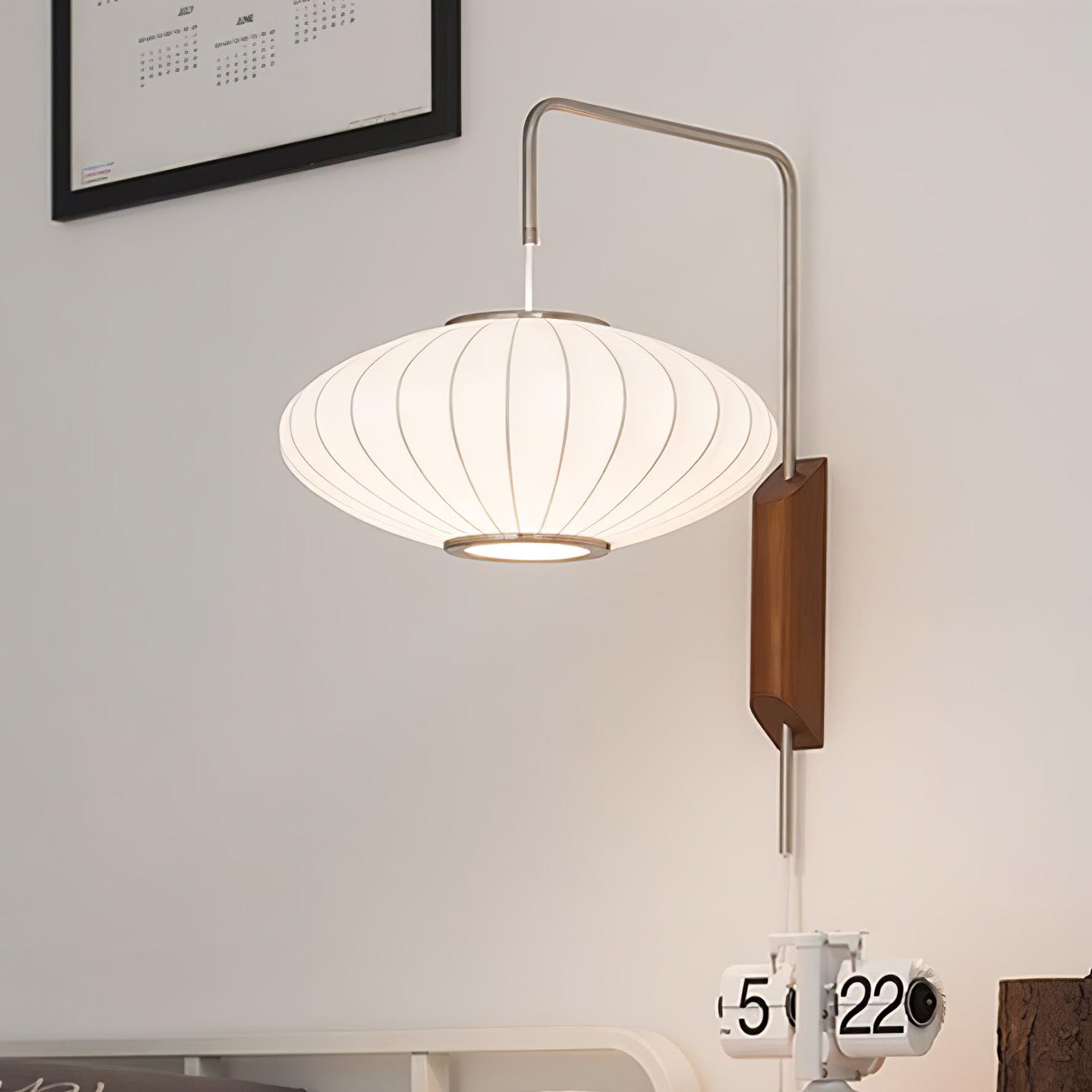 Nelson Wall Sconce – Mid-Century Modern LED Light Fixture