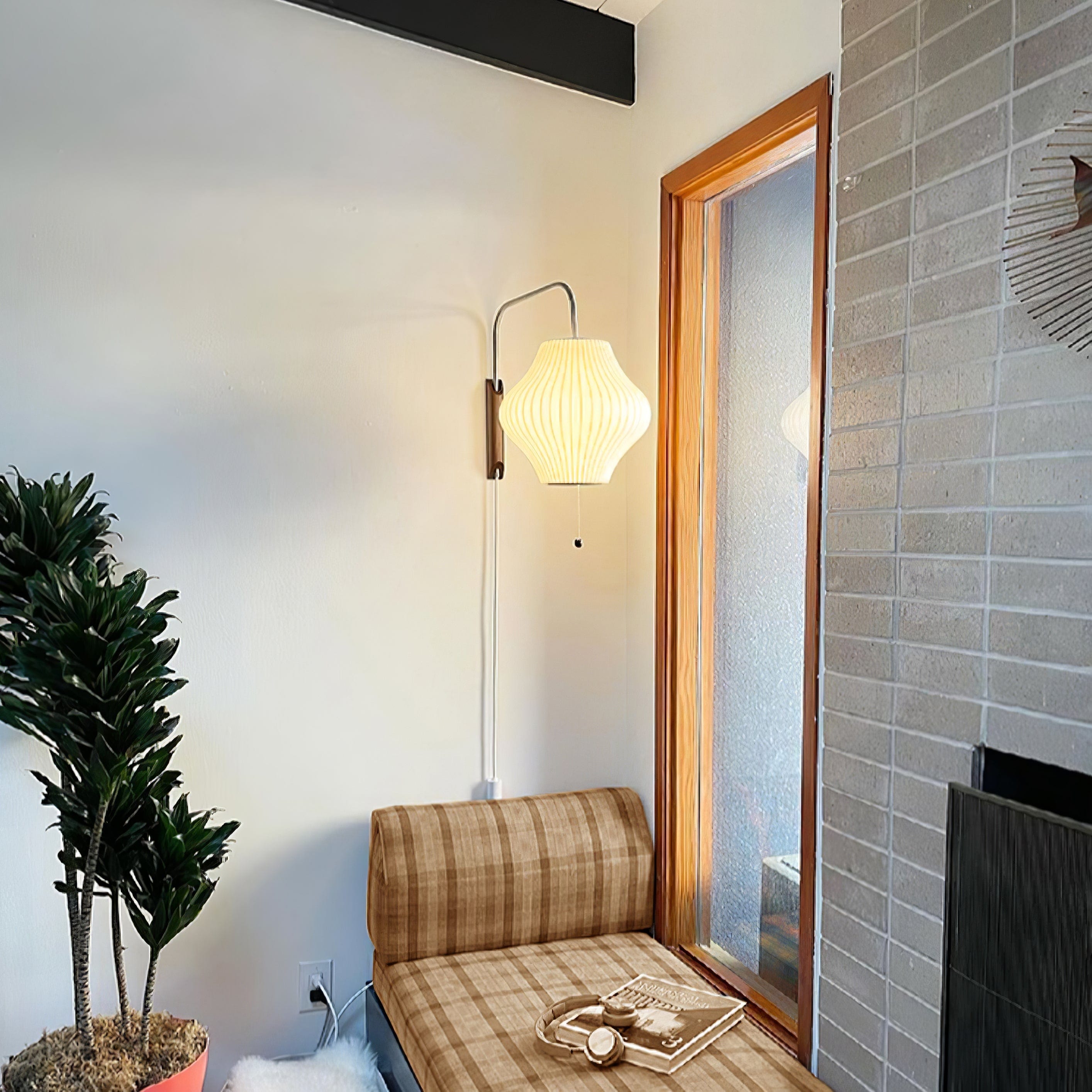 Nelson Wall Sconce – Mid-Century Modern LED Light Fixture