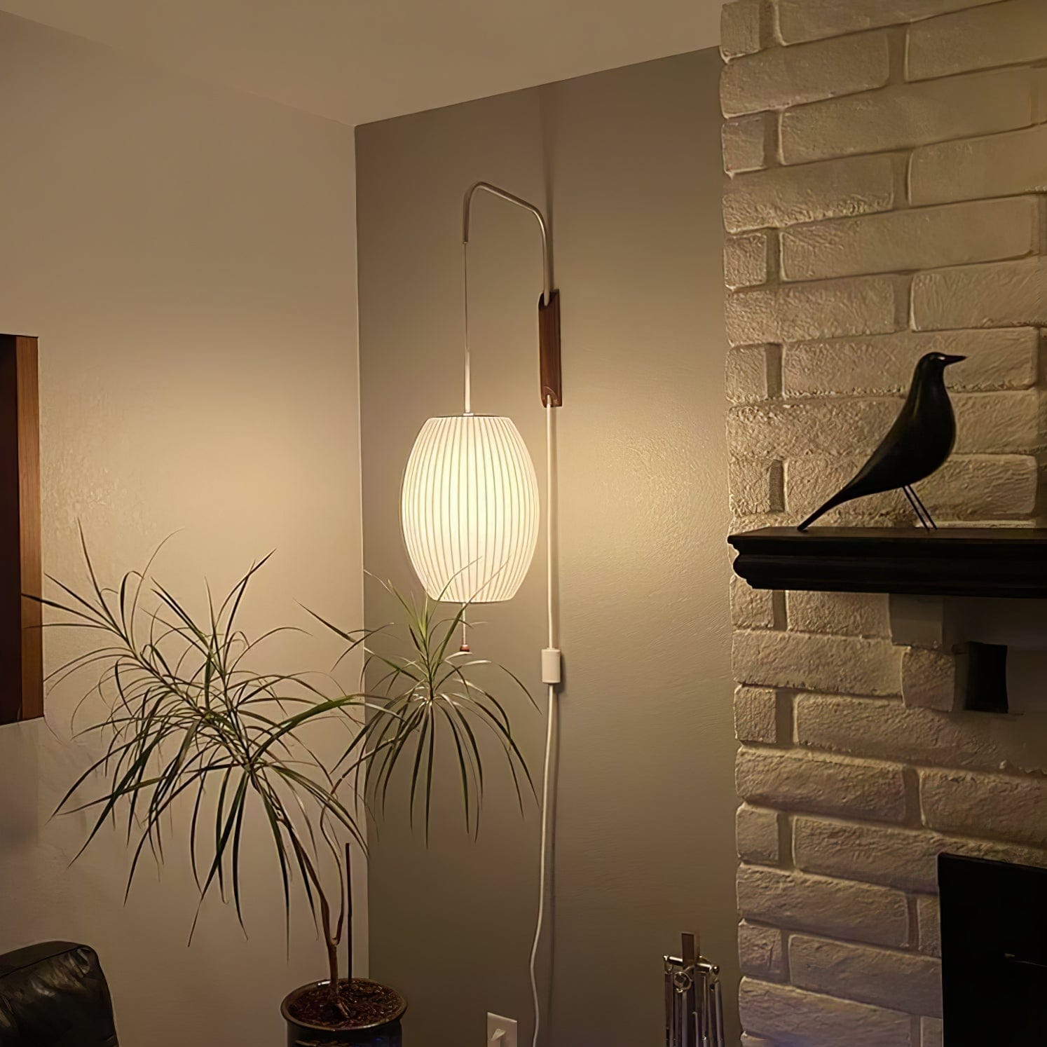 Nelson Wall Sconce – Mid-Century Modern LED Light Fixture