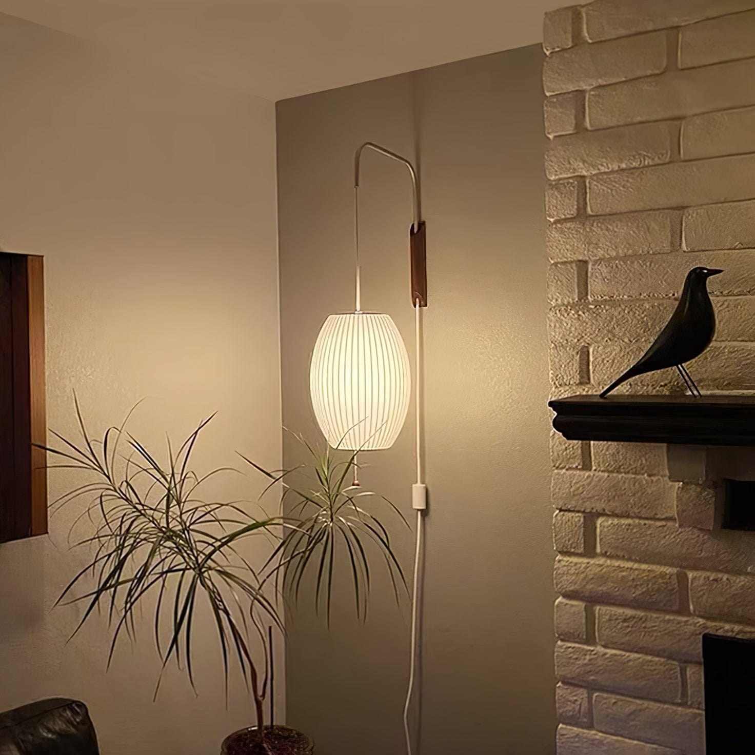 Nelson Wall Sconce – Mid-Century Modern LED Light Fixture