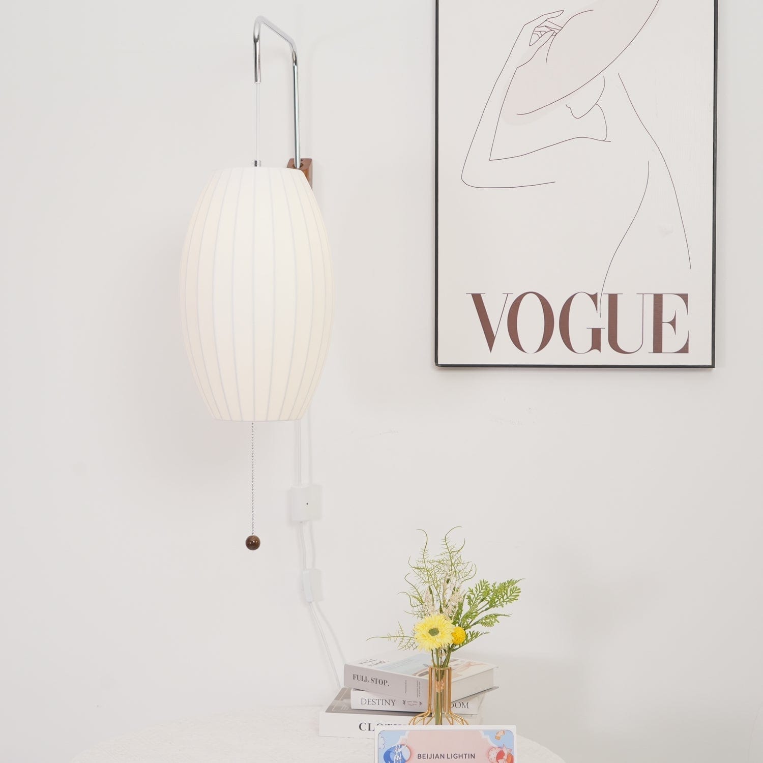 Nelson Wall Sconce – Mid-Century Modern LED Light Fixture