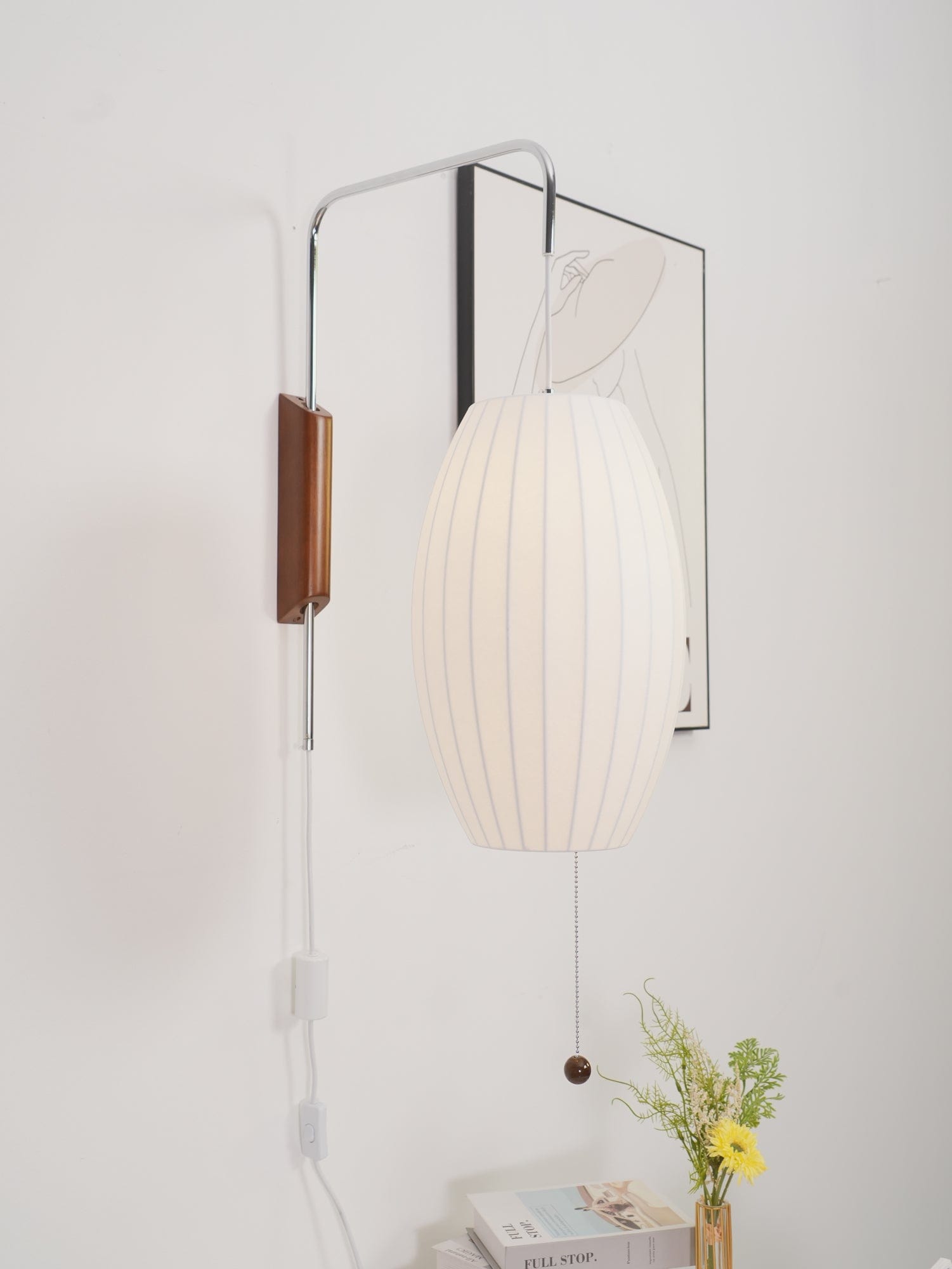 Nelson Wall Sconce – Mid-Century Modern LED Light Fixture