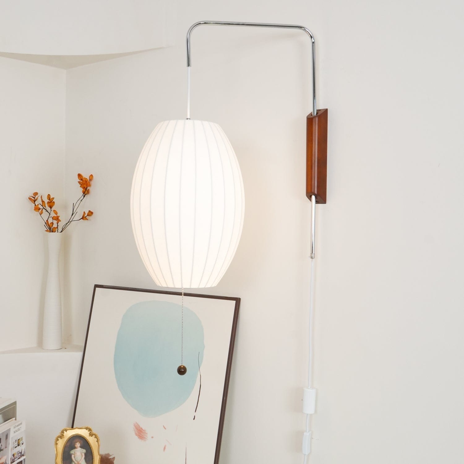 Nelson Wall Sconce – Mid-Century Modern LED Light Fixture