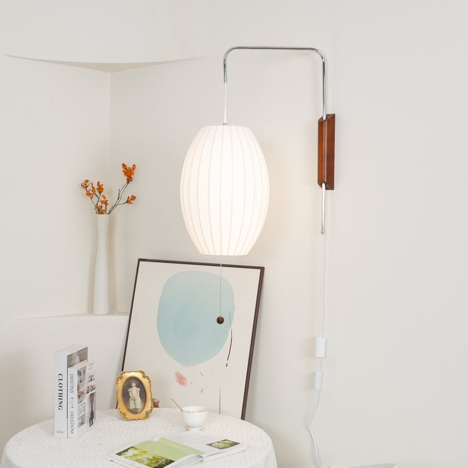 Nelson Wall Sconce – Mid-Century Modern LED Light Fixture