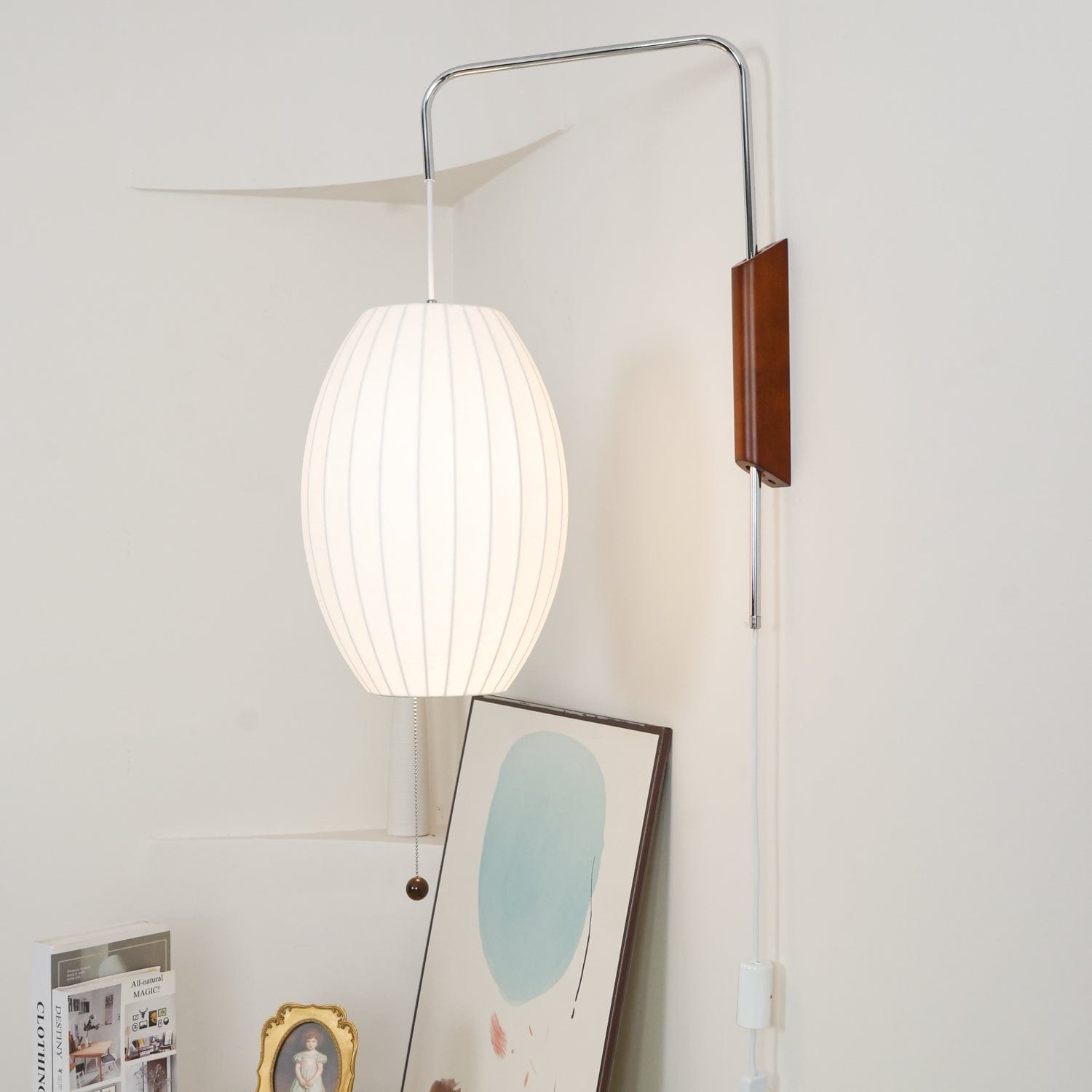 Nelson Wall Sconce – Mid-Century Modern LED Light Fixture