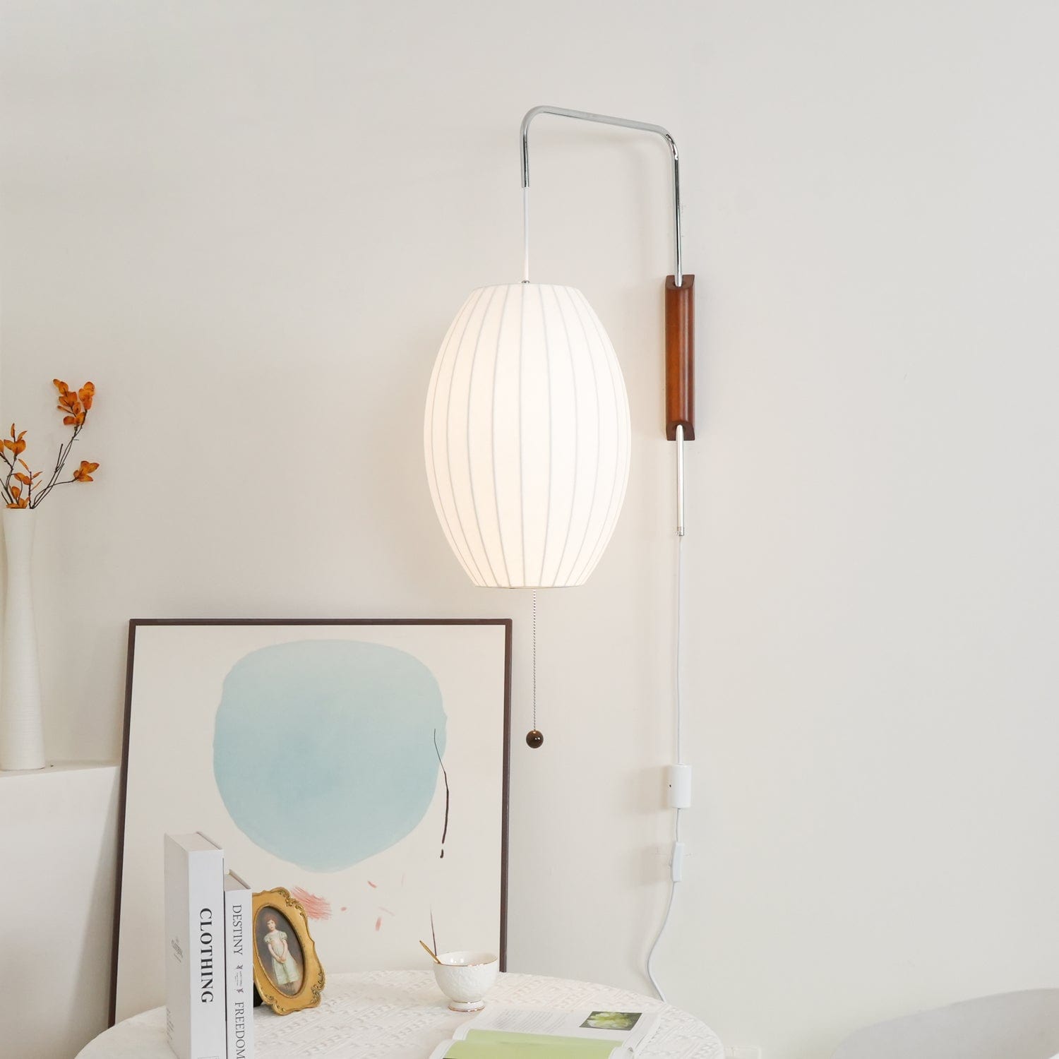 Nelson Wall Sconce – Mid-Century Modern LED Light Fixture