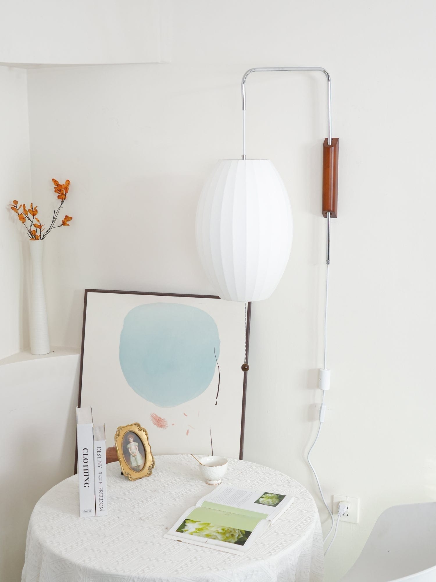 Nelson Wall Sconce – Mid-Century Modern LED Light Fixture