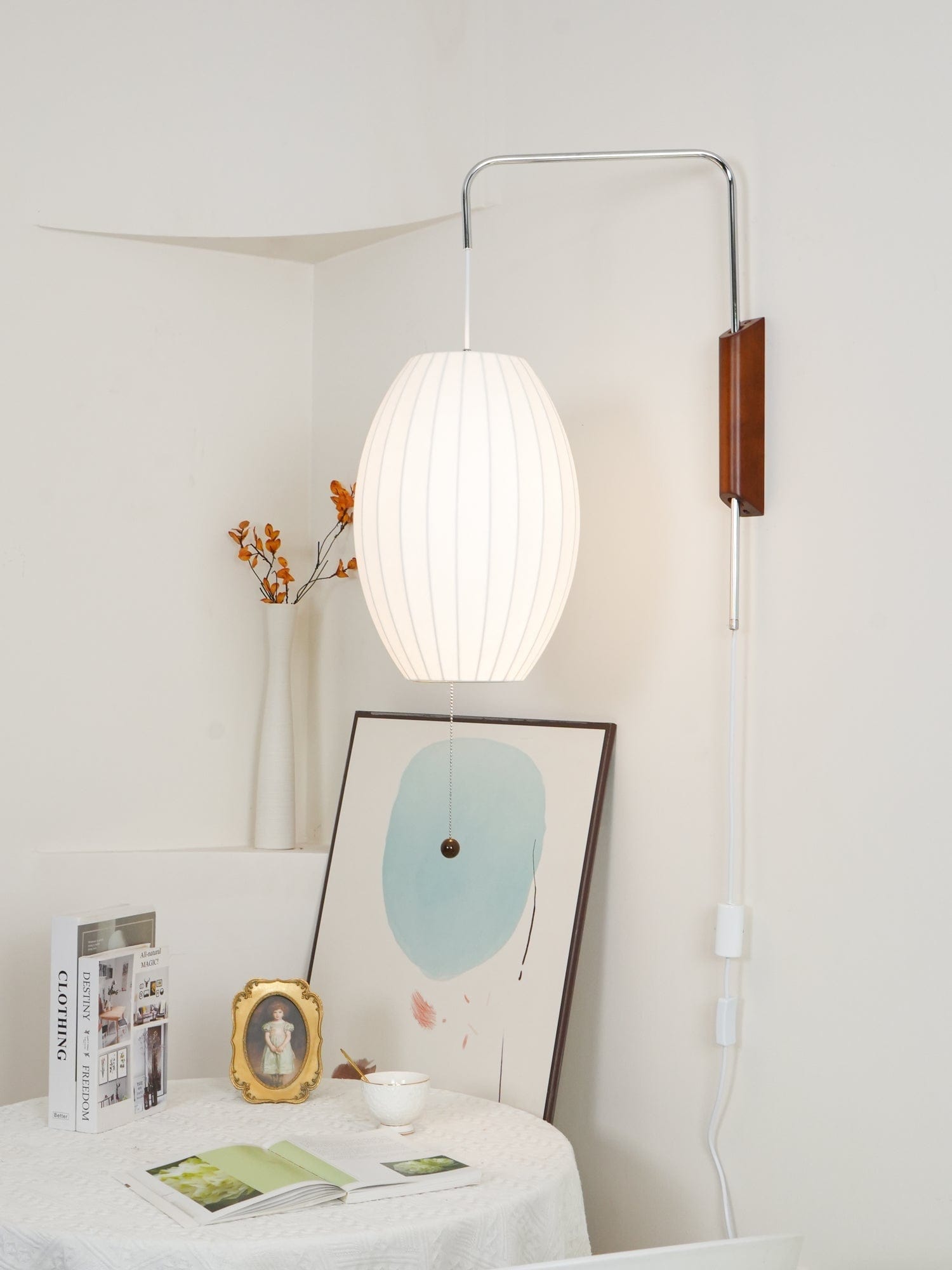 Nelson Wall Sconce – Mid-Century Modern LED Light Fixture