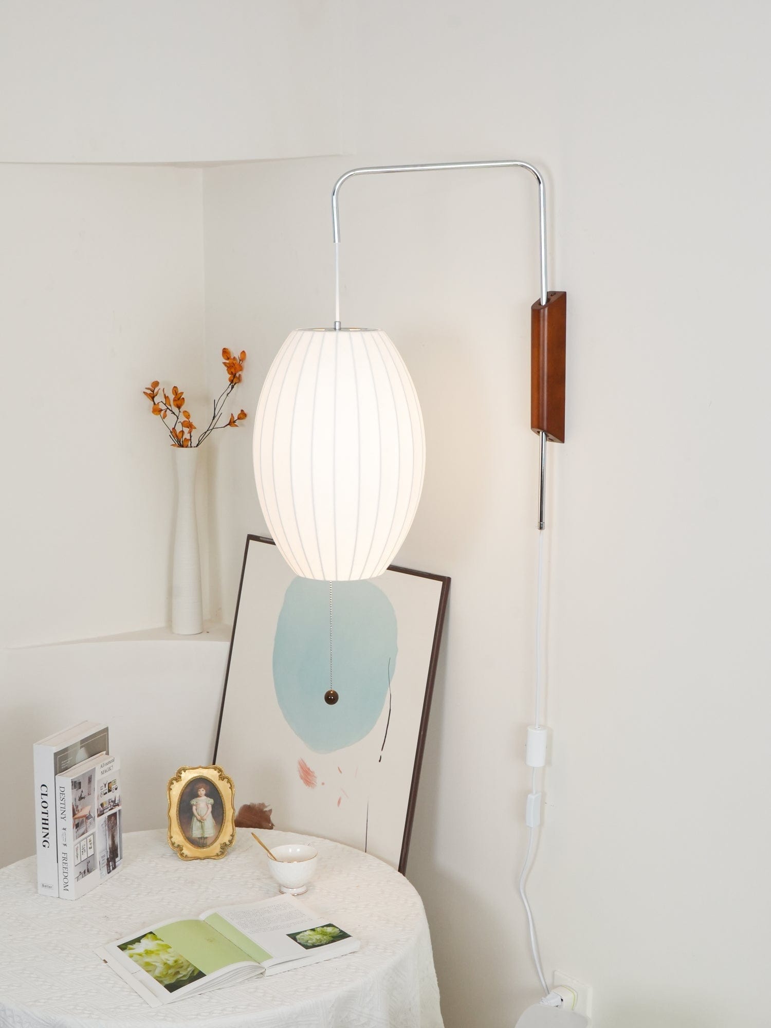 Nelson Wall Sconce – Mid-Century Modern LED Light Fixture