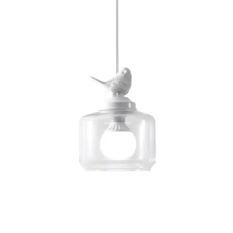 Bird Hanging Lamp - Whimsical Elegance with Warm LED Lighting