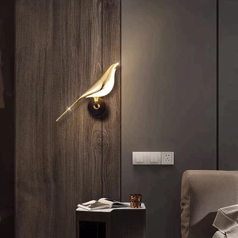 Modern Wall Light – Bird-Shaped LED Lamp