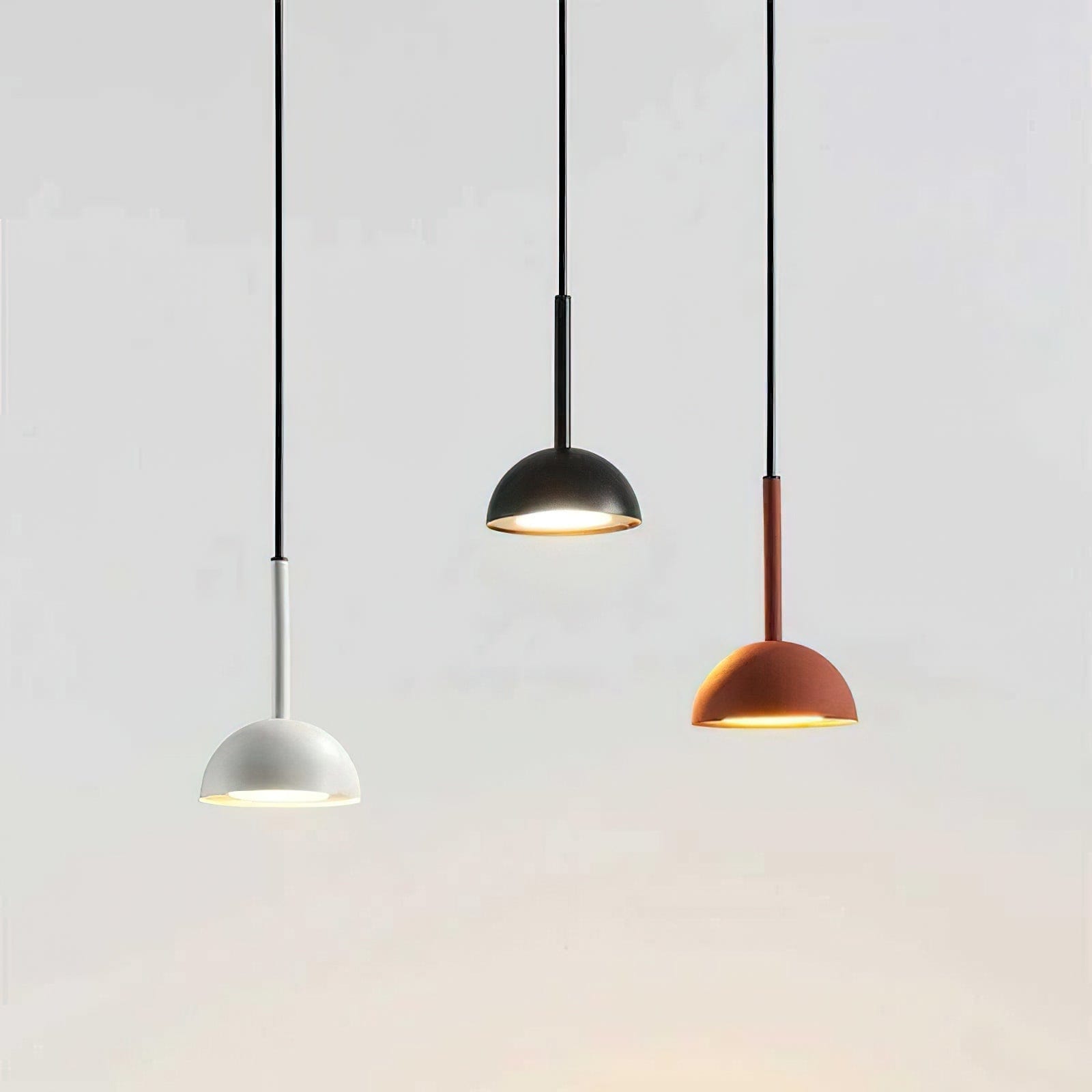 Cupolina Pendant Light - Elegant Metal LED Fixture with Geometric Design