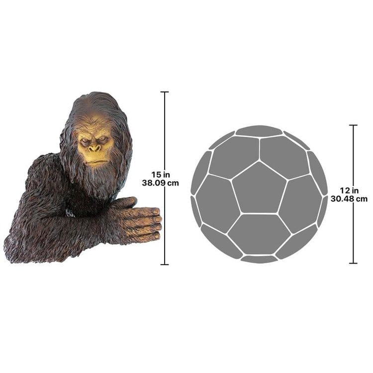 Legendary Bigfoot Yeti Garden Sculpture – High-Detail Design