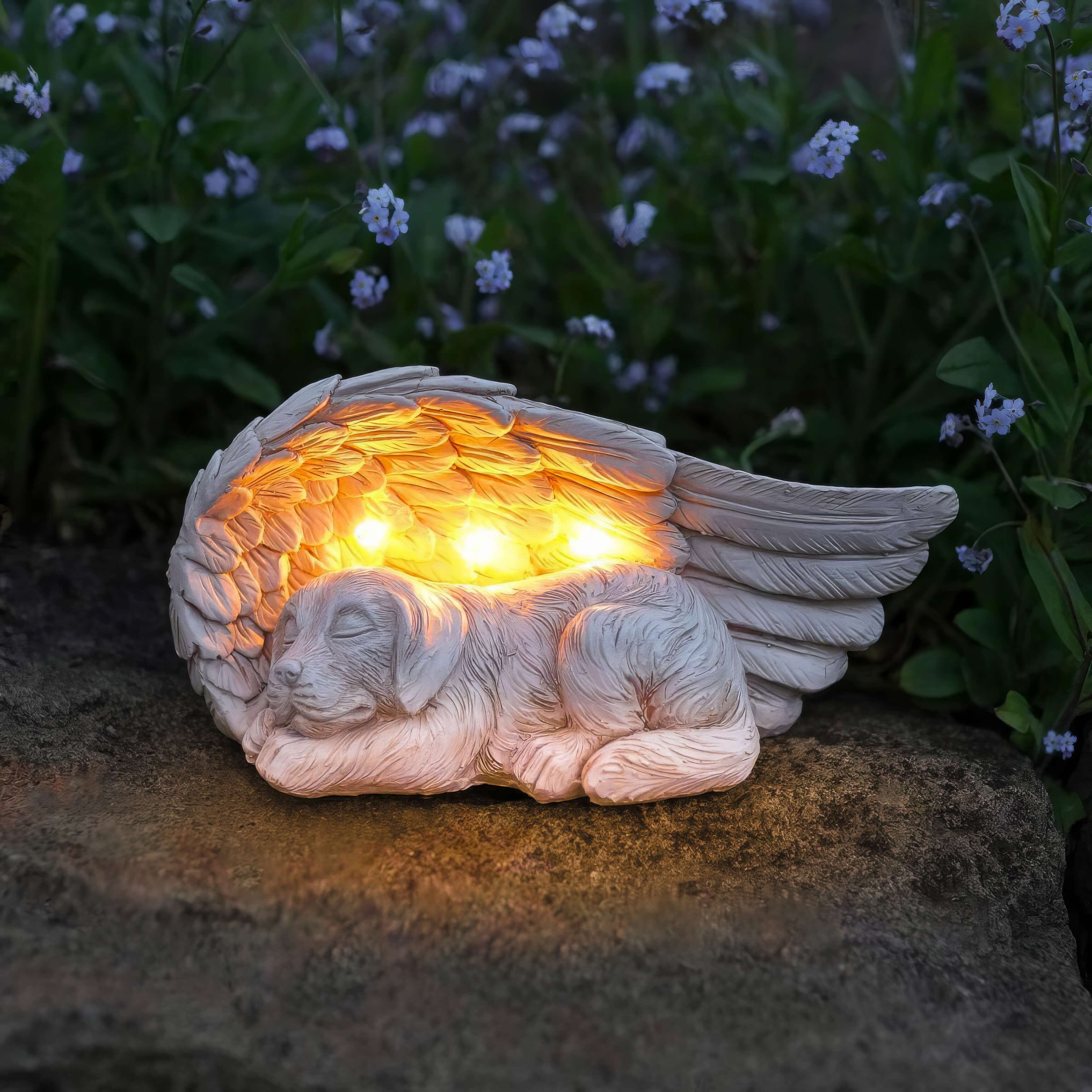 Dreamy Dog Glow Light – Sculpted Design