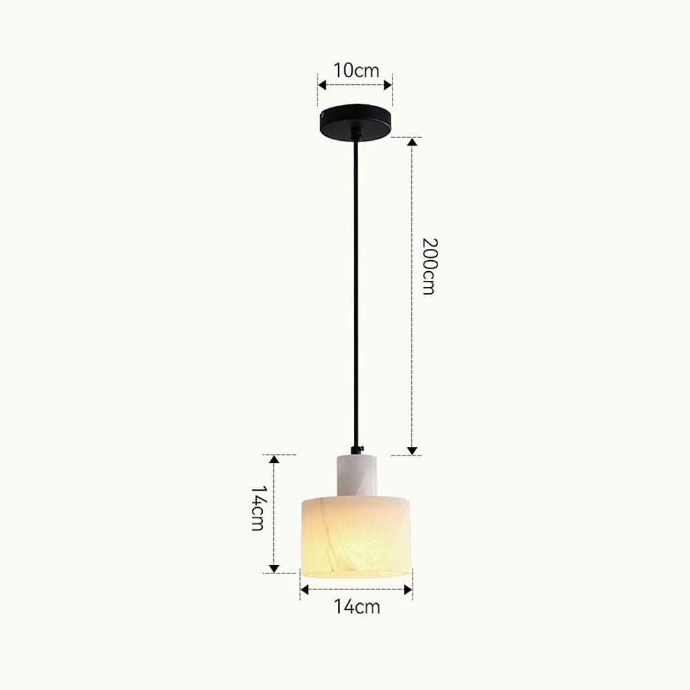 Scandinavian Marble Pendant Light – Minimalist Elegance for Your Home